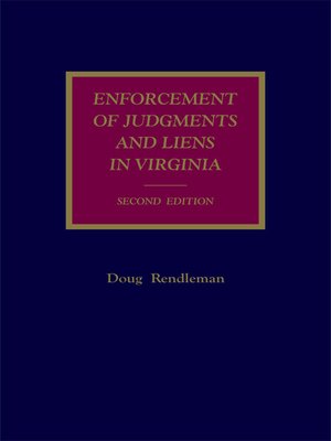 cover image of Enforcement of Judgments and Liens in Virginia